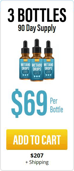 Metabo Drops oredr 3 bottles